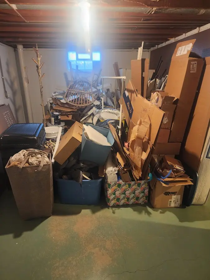 Roll-off dumpster container at job site for Roll Off Dumpster Rental in Wapato